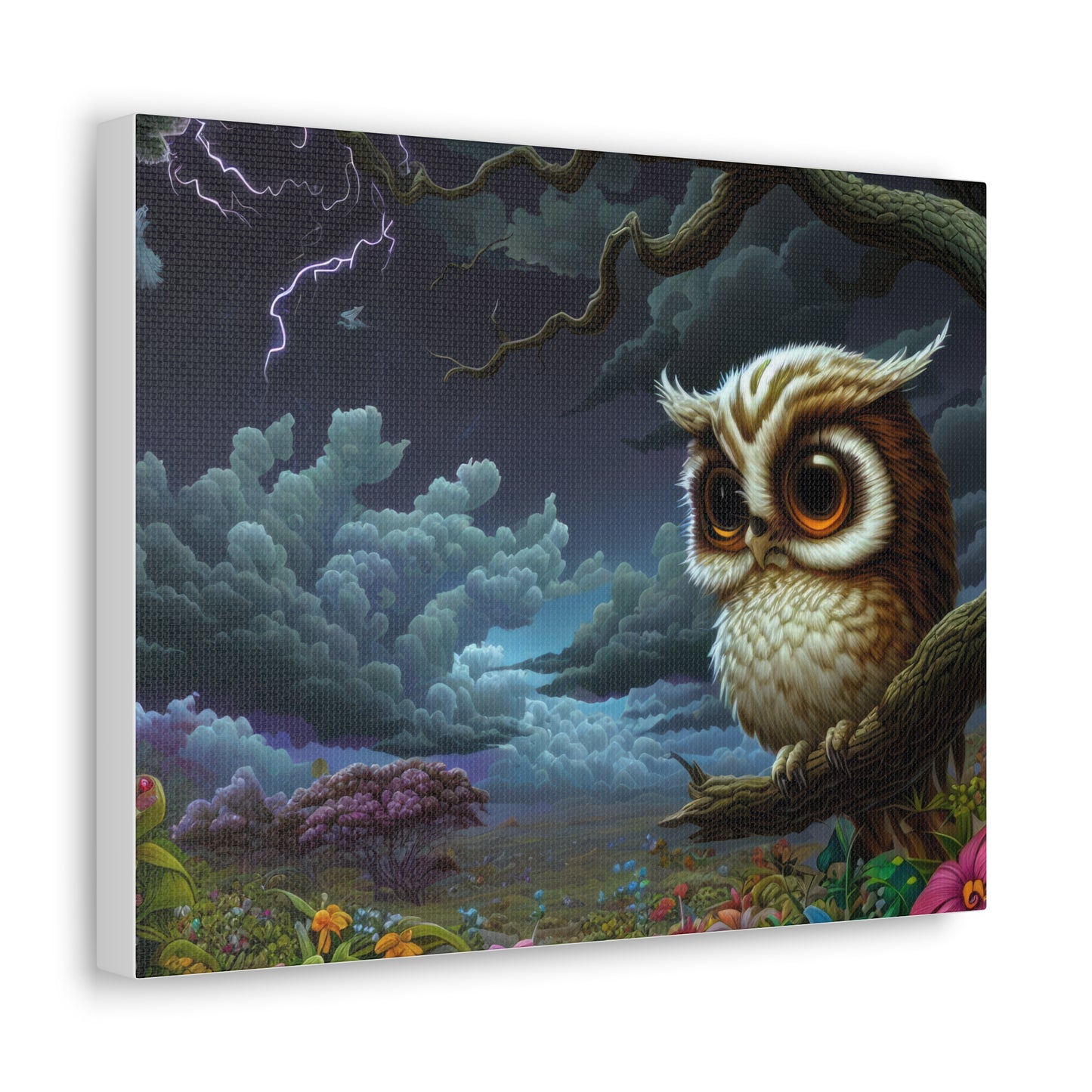 Iowa Owl  - Canvas Wall Art