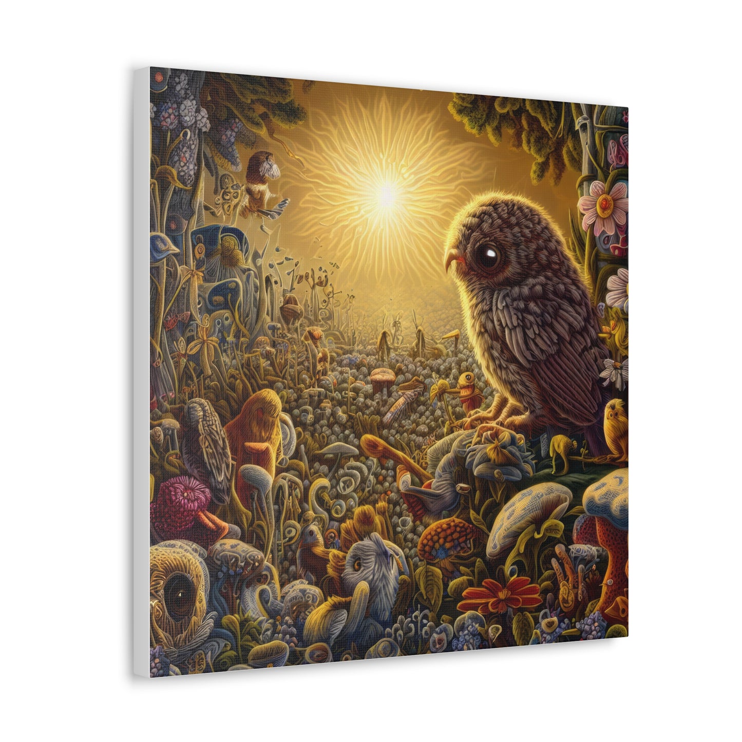 Virginia Owl - Canvas Wall Art