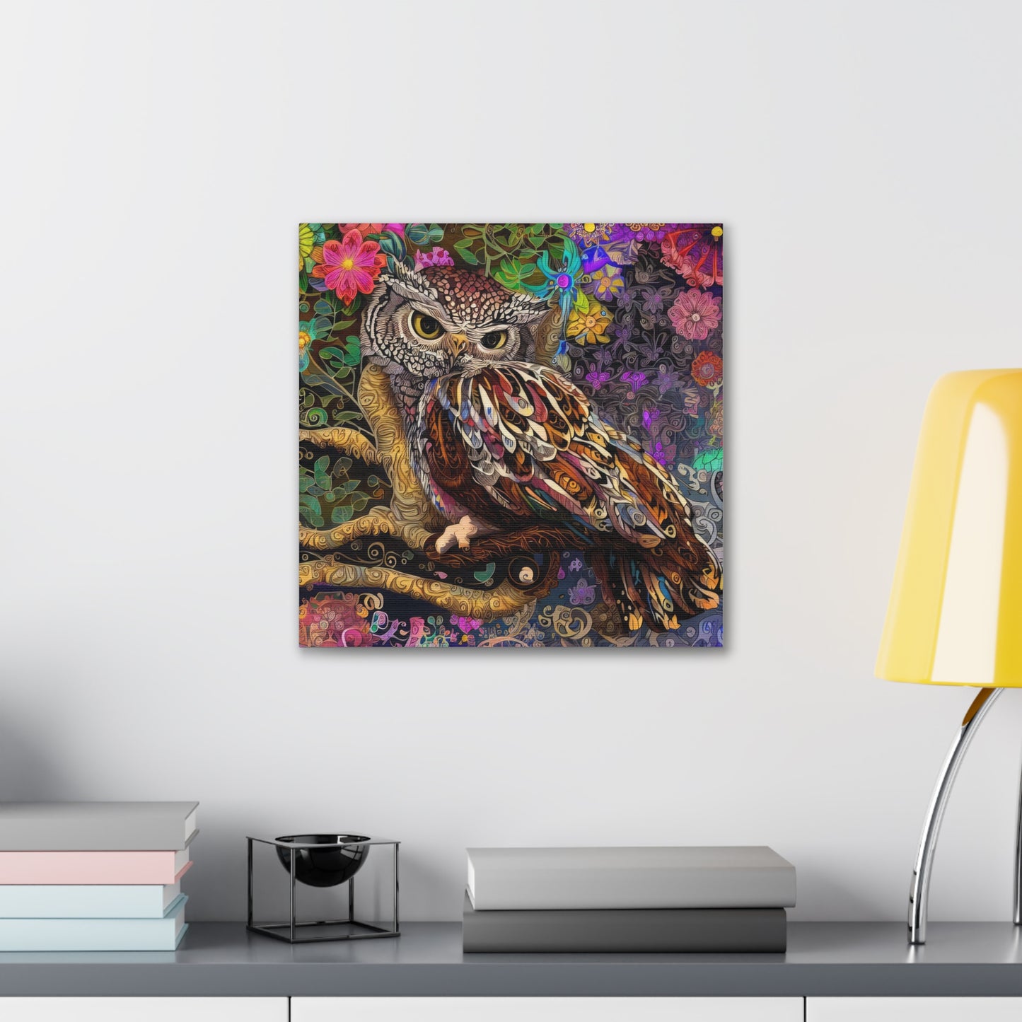 Alaska Owl  - Canvas Wall Art