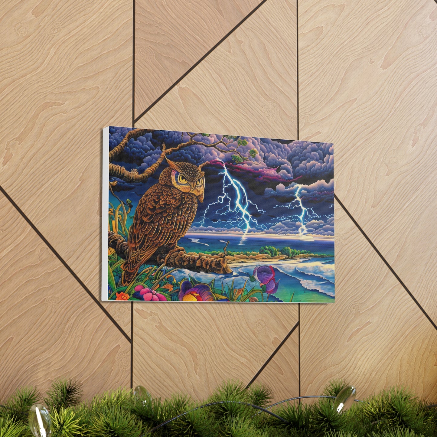 Minnesota Owl - Canvas Wall Art