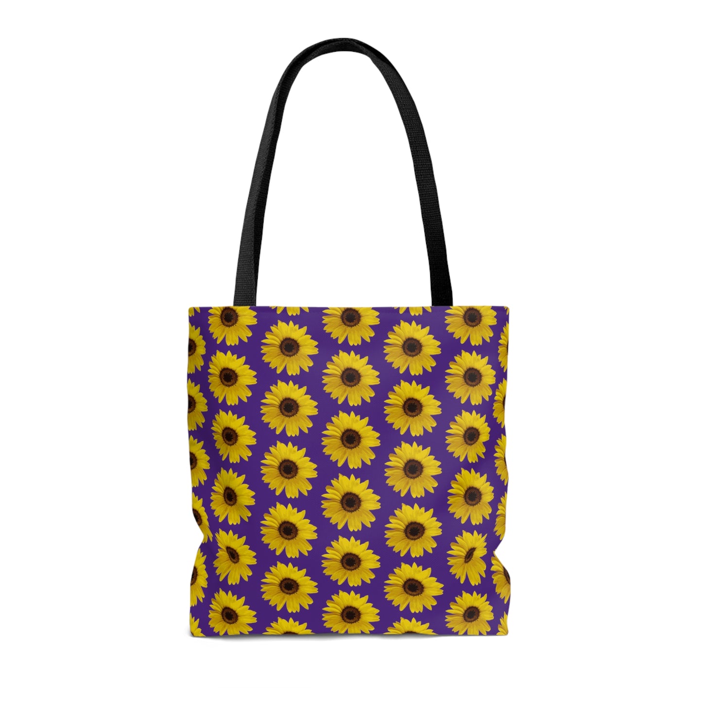 Sunflower Purple Tote Bag