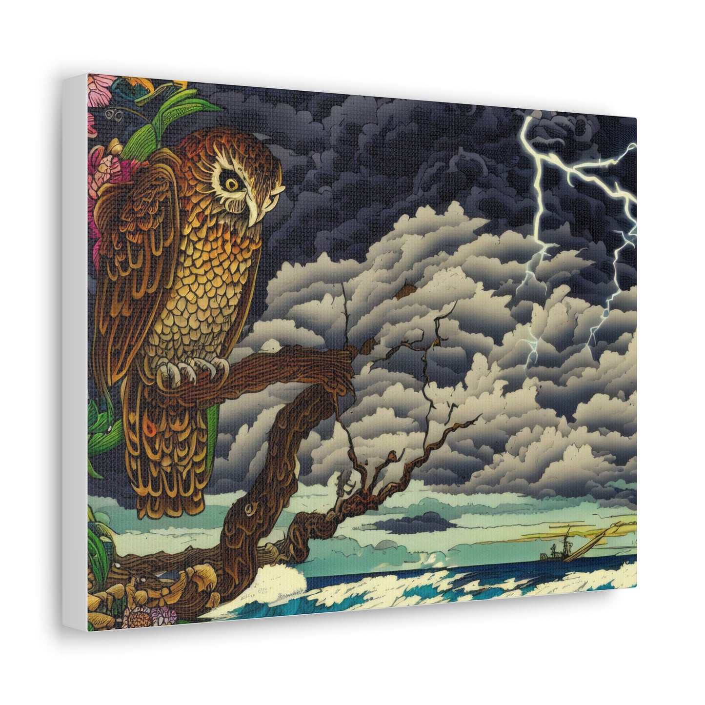 Colorado Owl - Canvas Wall Art