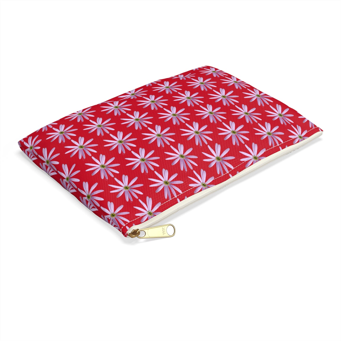 Aster Red Accessory Pouch