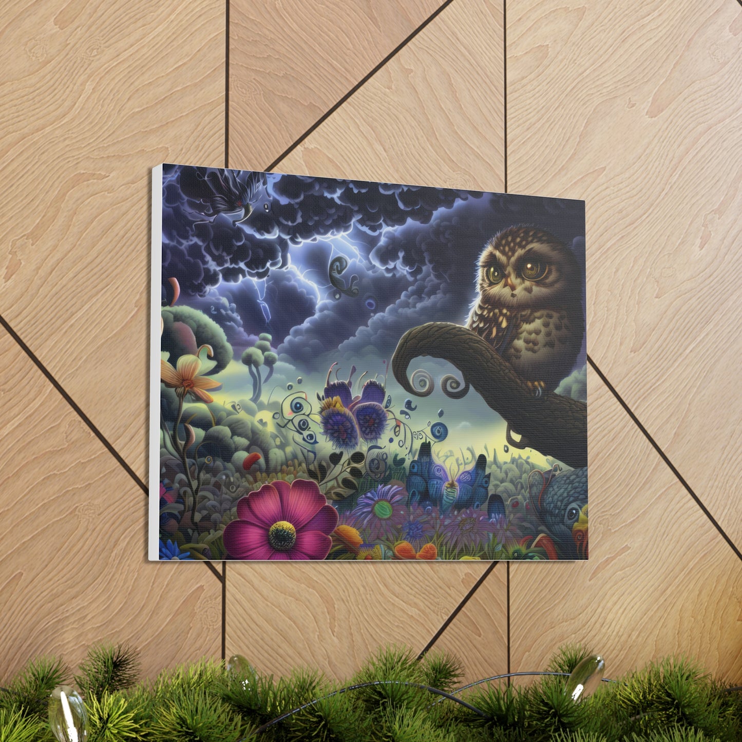 Adonis Owl - Canvas Wall Art