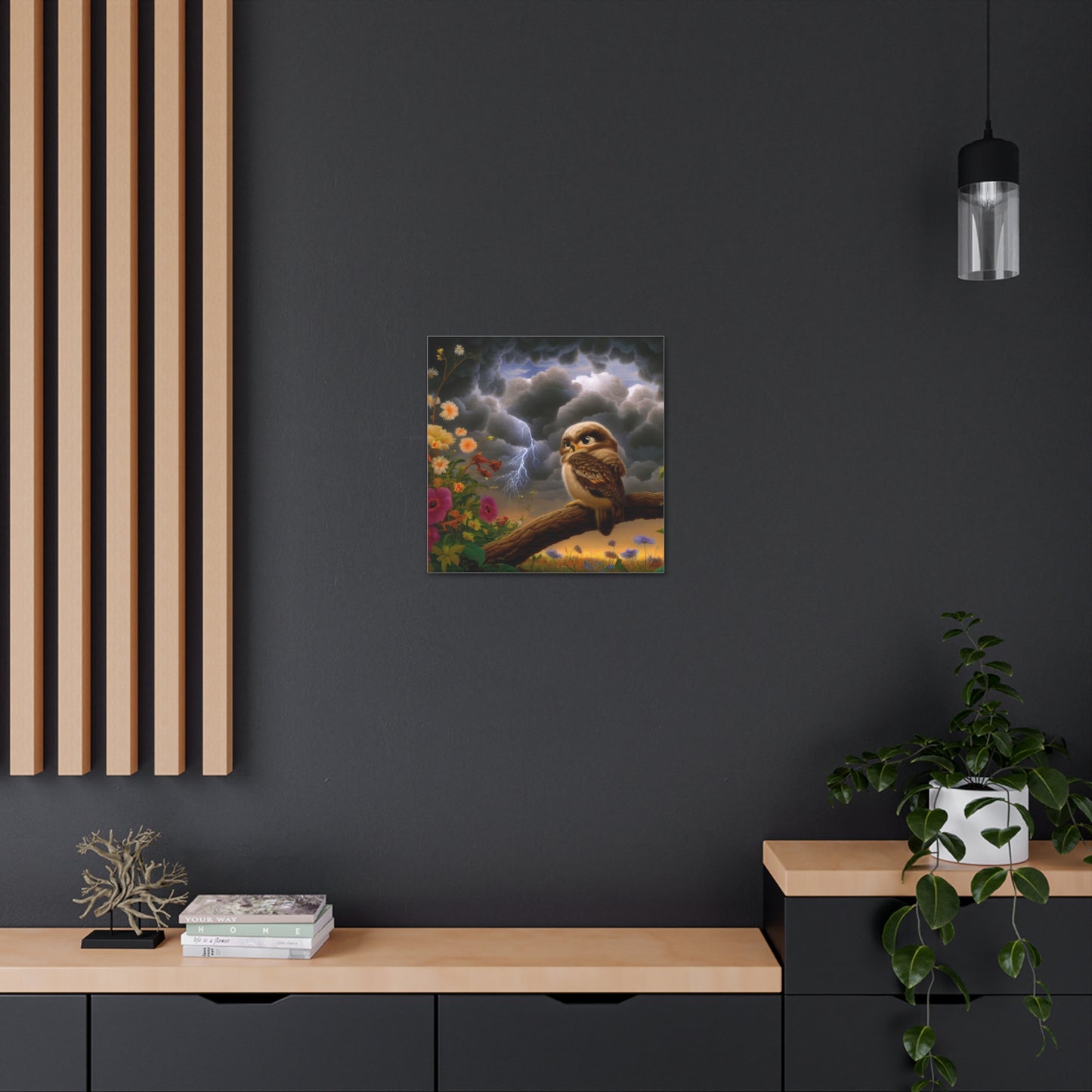 Maryland Owl - Canvas Wall Art