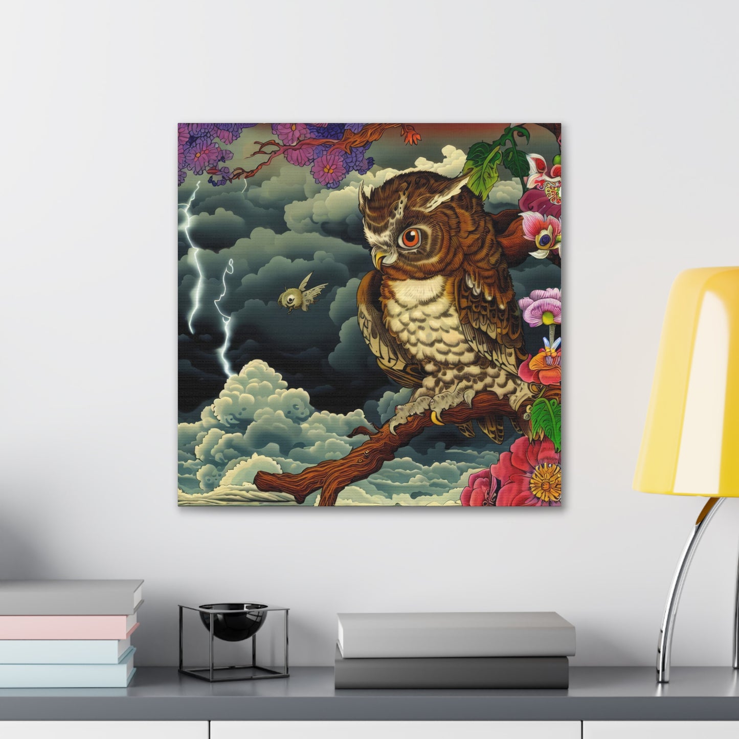 South Carolina Owl - Canvas Wall Art