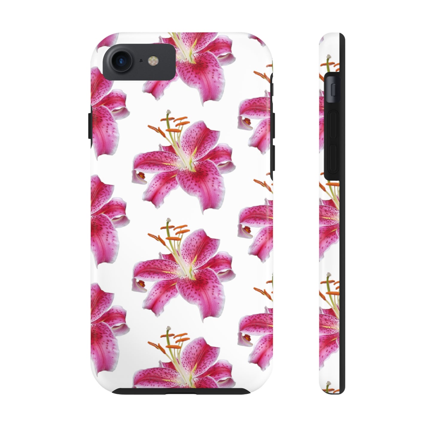 Stargazer Lily White Tough Phone Case