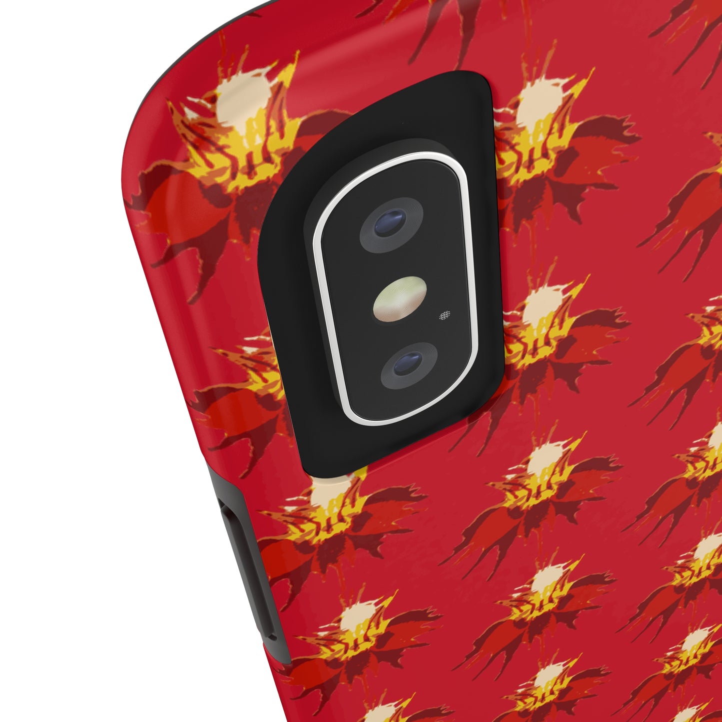 Orchid Sepal Red Tough Phone Case