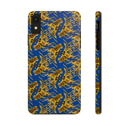 Brassia Orchid Blue Tough Phone Case