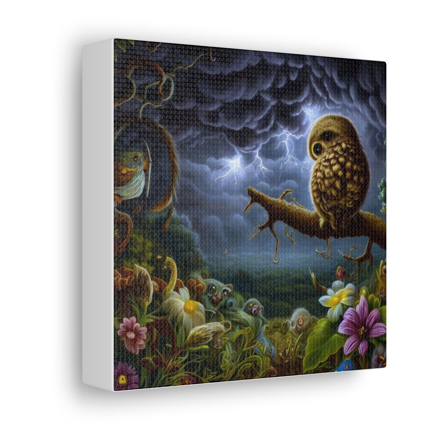 Mississippi Owl - Canvas Wall Art