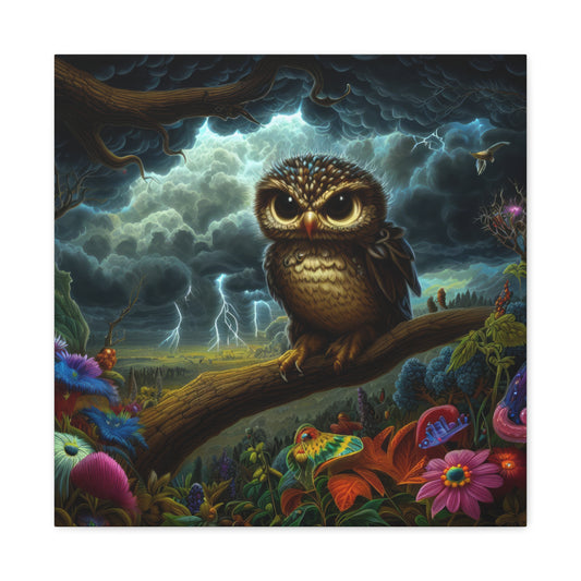 Arkansas Owl - Canvas Wall Art