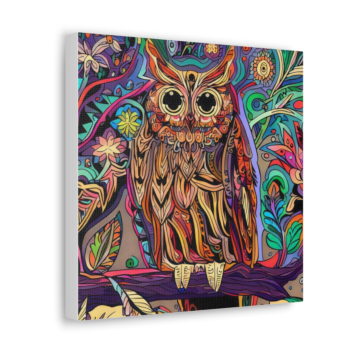 Nevada Owl  - Canvas Wall Art