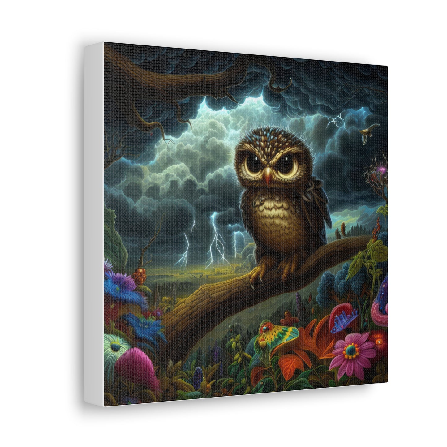 Arkansas Owl - Canvas Wall Art