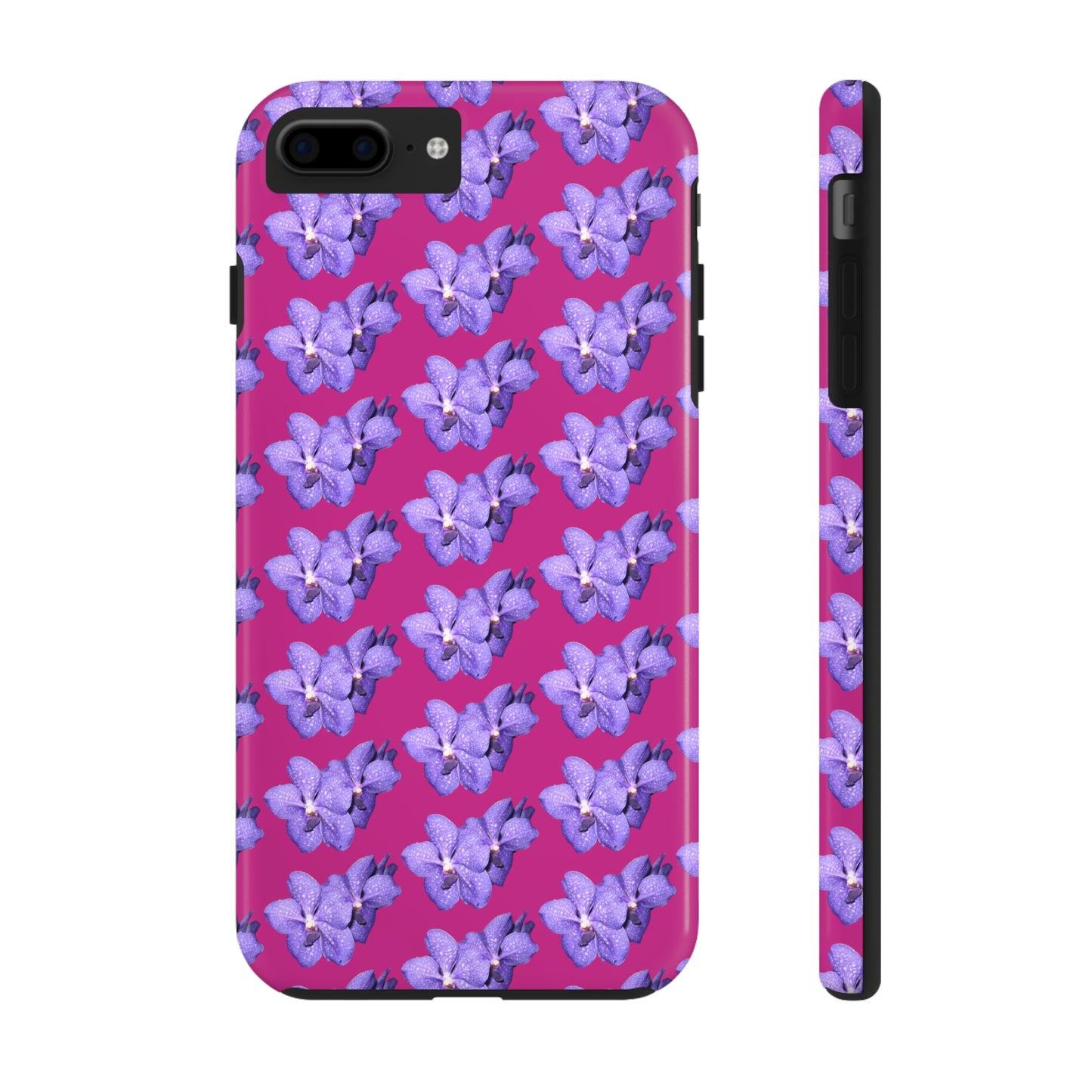 Blue Orchid Pink Tough Phone Case