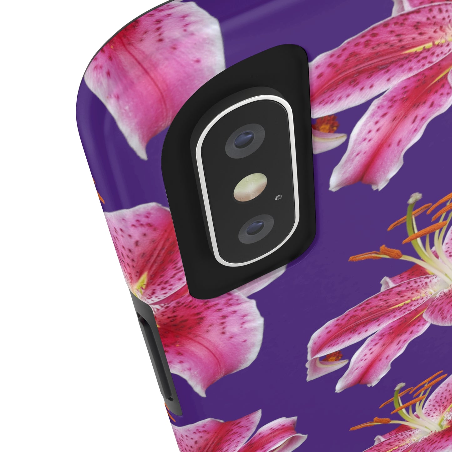 Stargazer Lily Purple Tough Phone Case