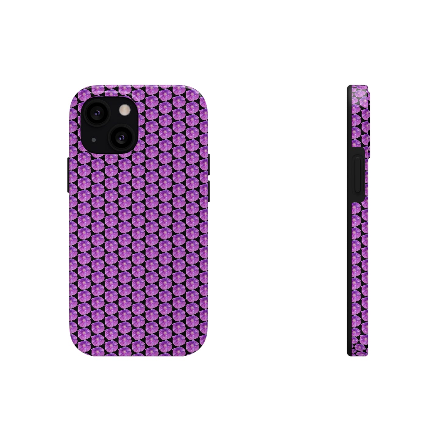 Purple Morning Glory Tough Phone Case