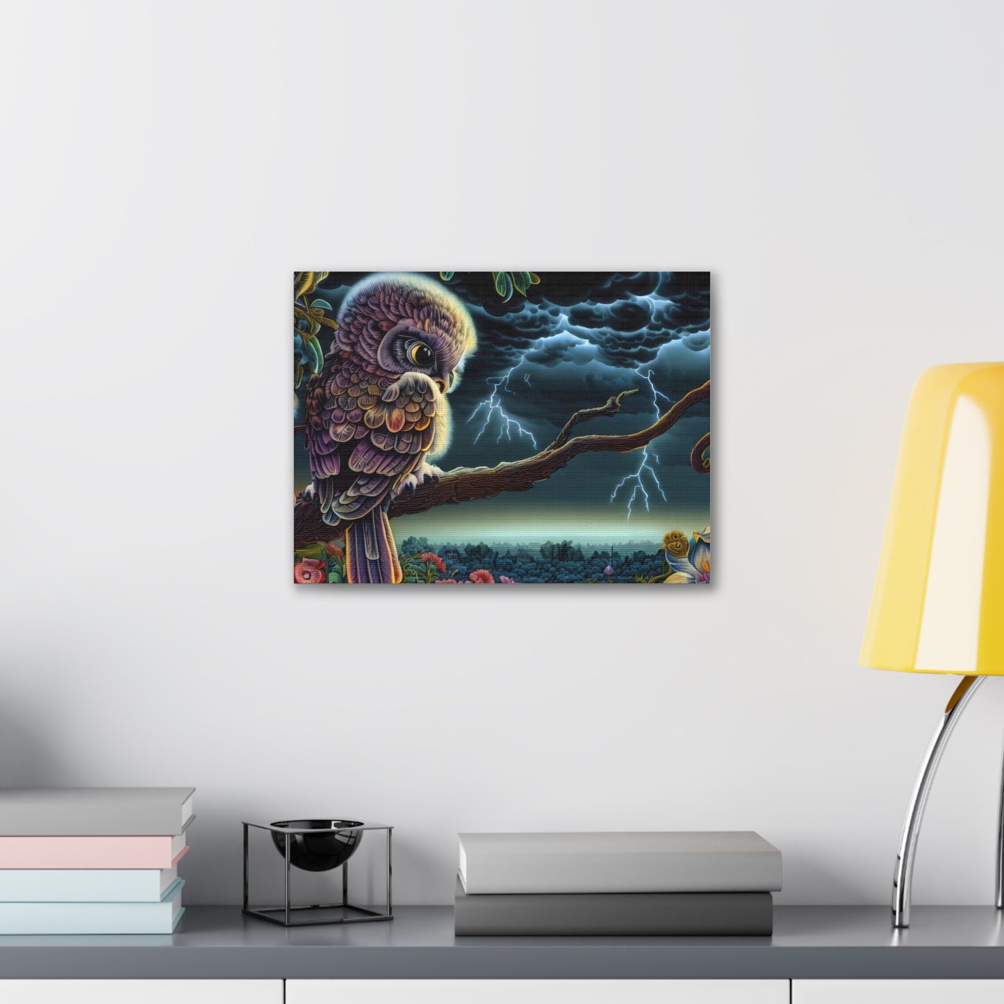 Washington Owl - Canvas Wall Art