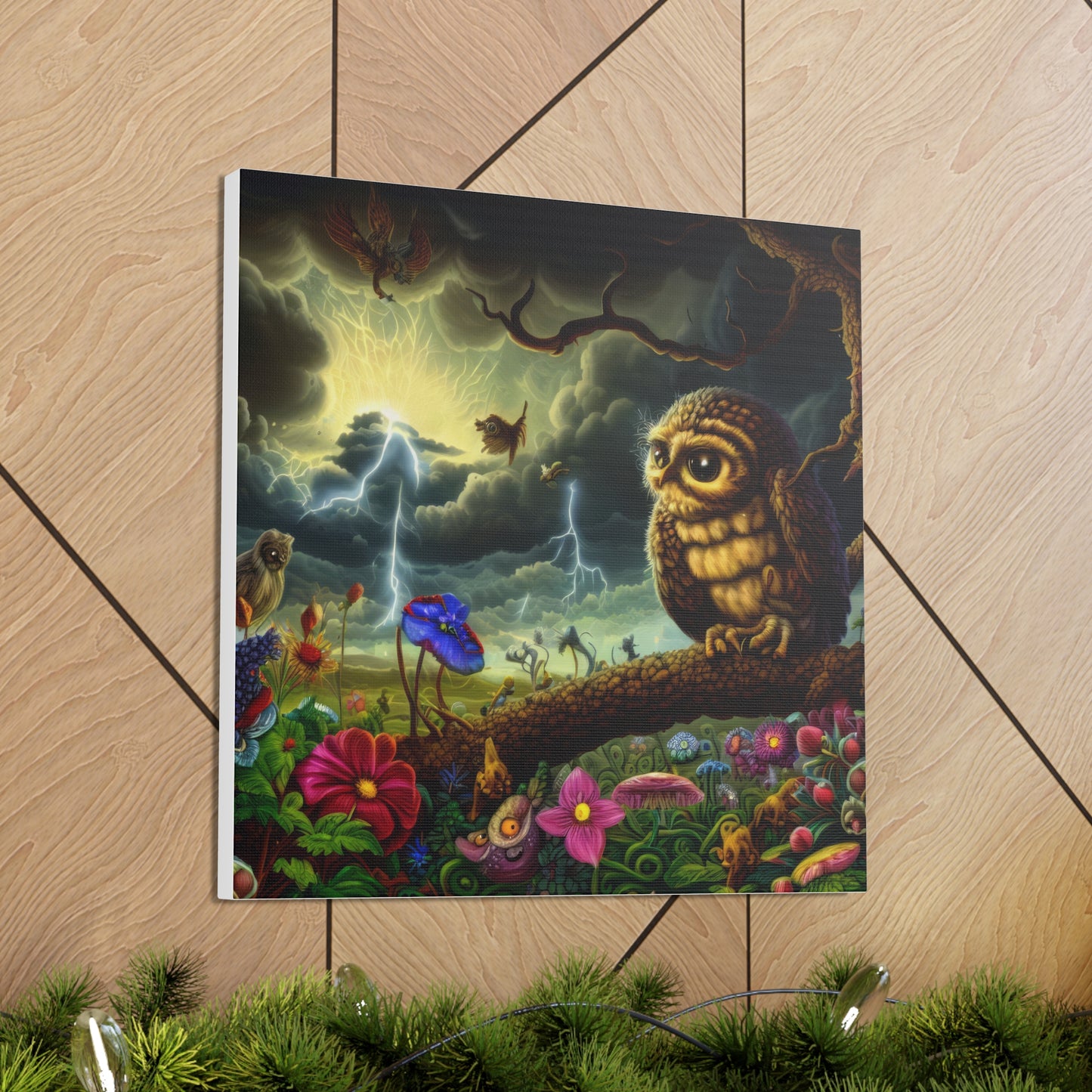 Vermont Owl - Canvas Wall Art