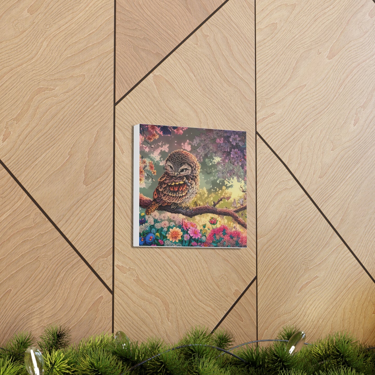 Oregon Owl - Canvas Wall Art