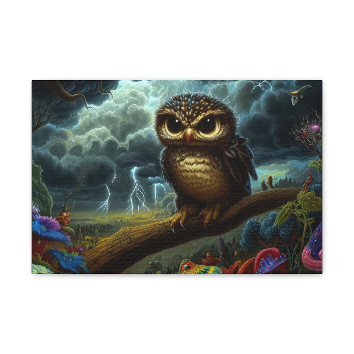 Arkansas Owl - Canvas Wall Art