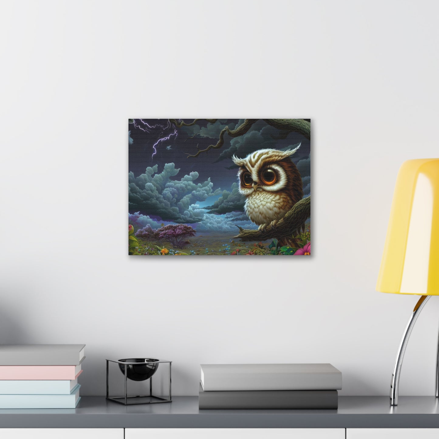 Iowa Owl  - Canvas Wall Art