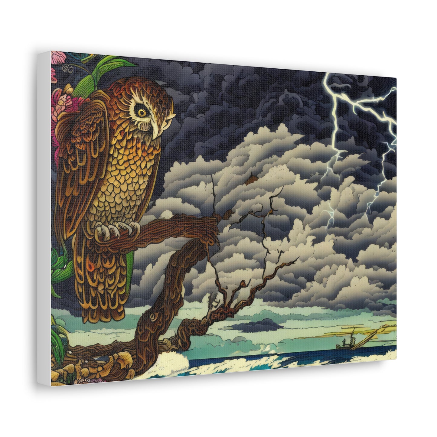 Colorado Owl - Canvas Wall Art