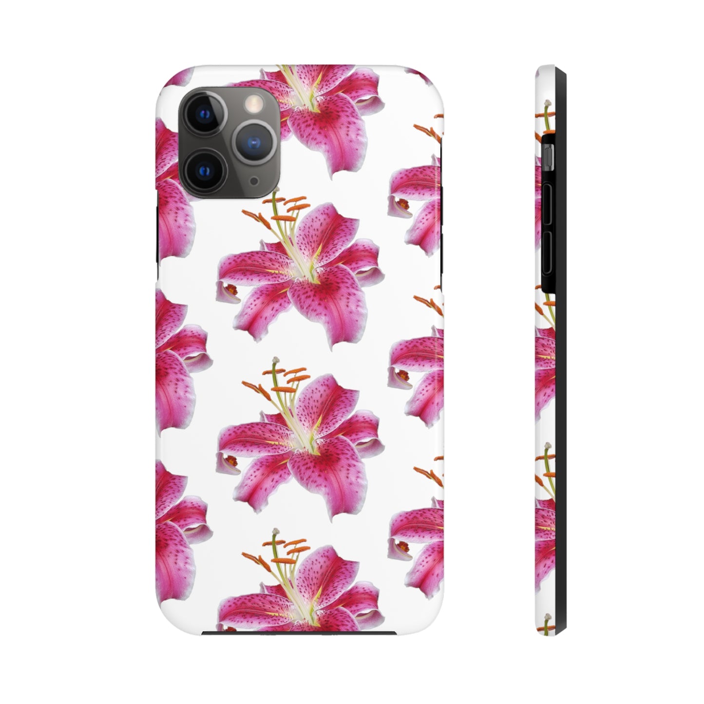 Stargazer Lily White Tough Phone Case