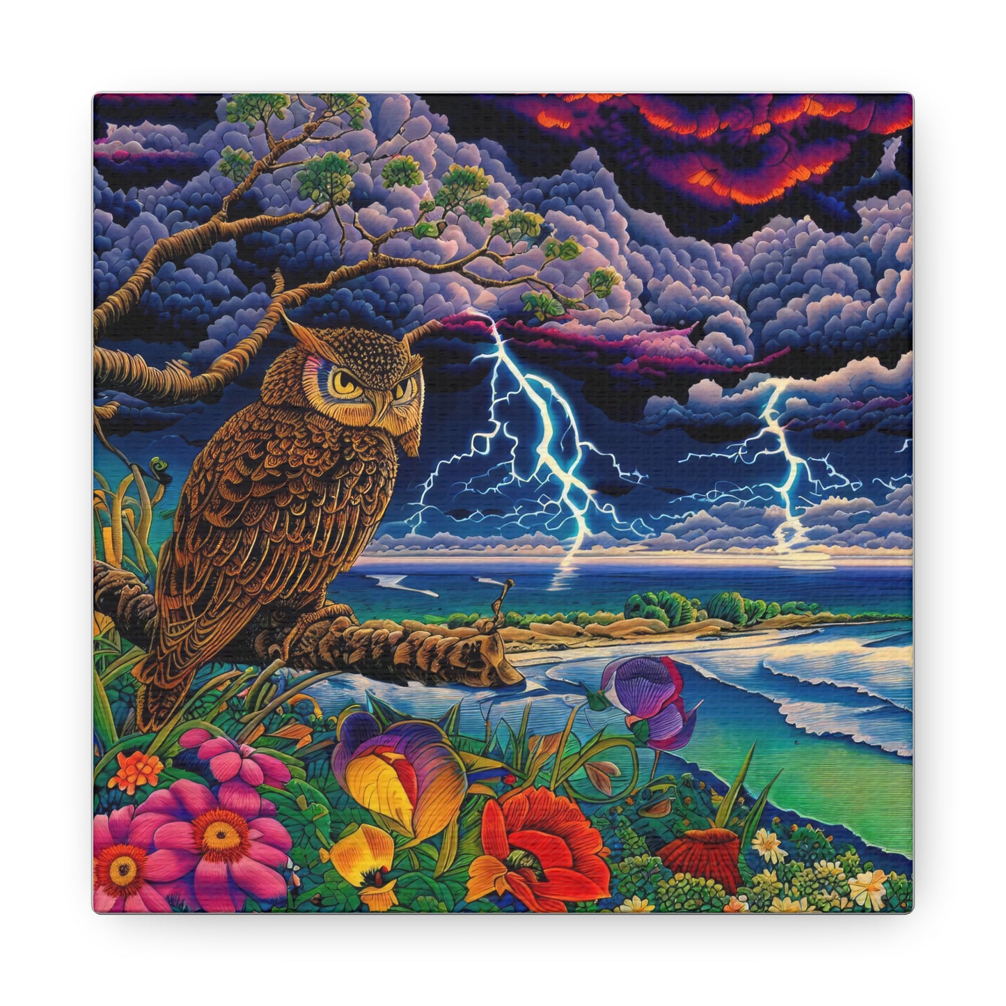 Minnesota Owl - Canvas Wall Art