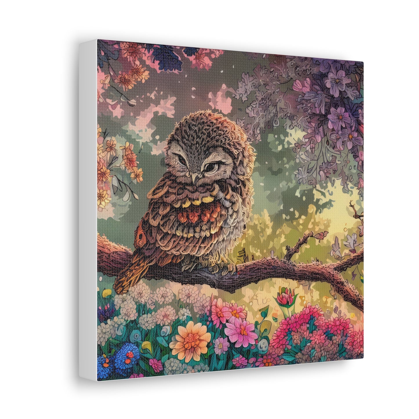 Oregon Owl - Canvas Wall Art