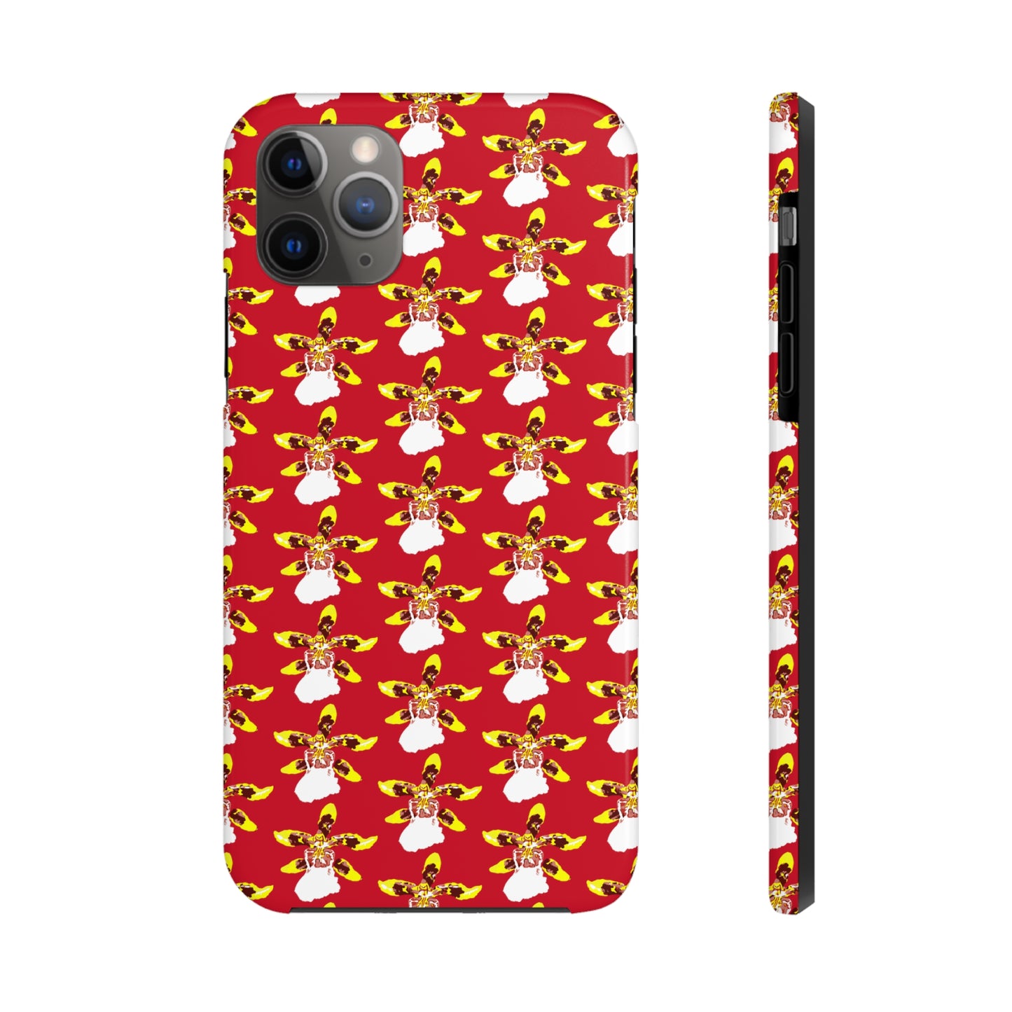 Tiger Orchid Red Tough Phone Case