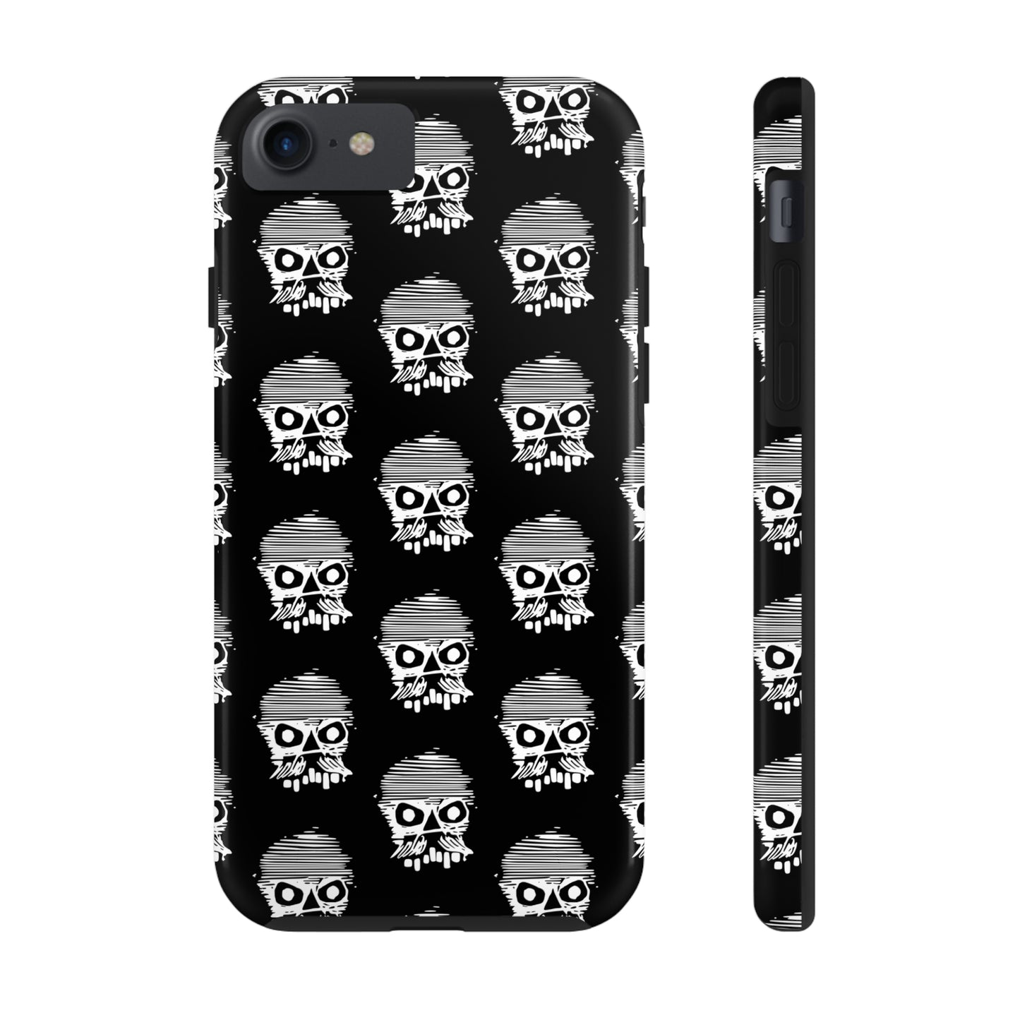 Skull Black Tough Phone Case