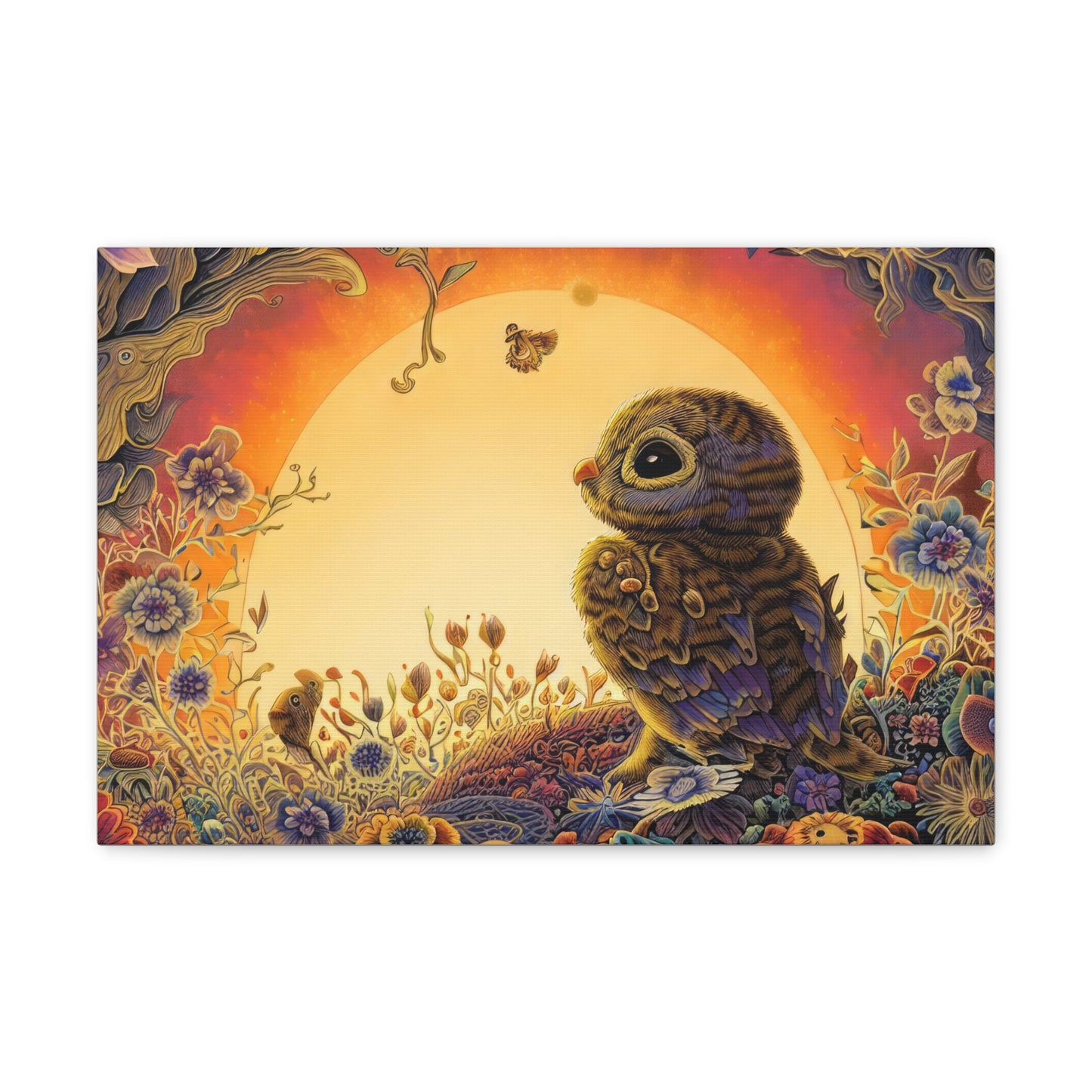 New York Owl - Canvas Wall Art