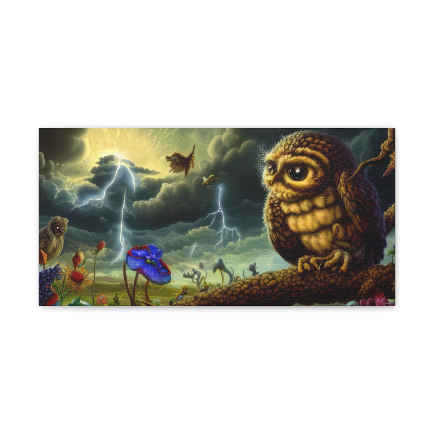 Vermont Owl - Canvas Wall Art