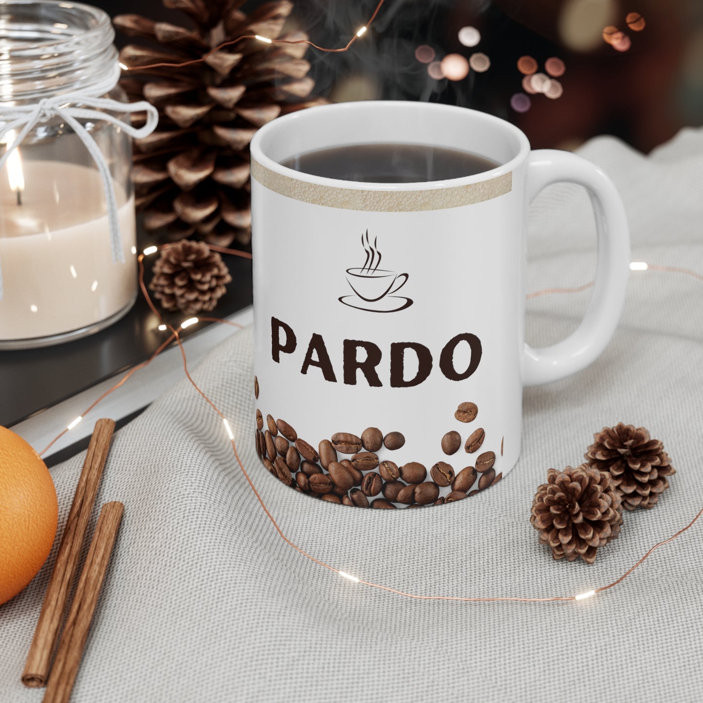 Pardo Name Coffee Mug 11oz W