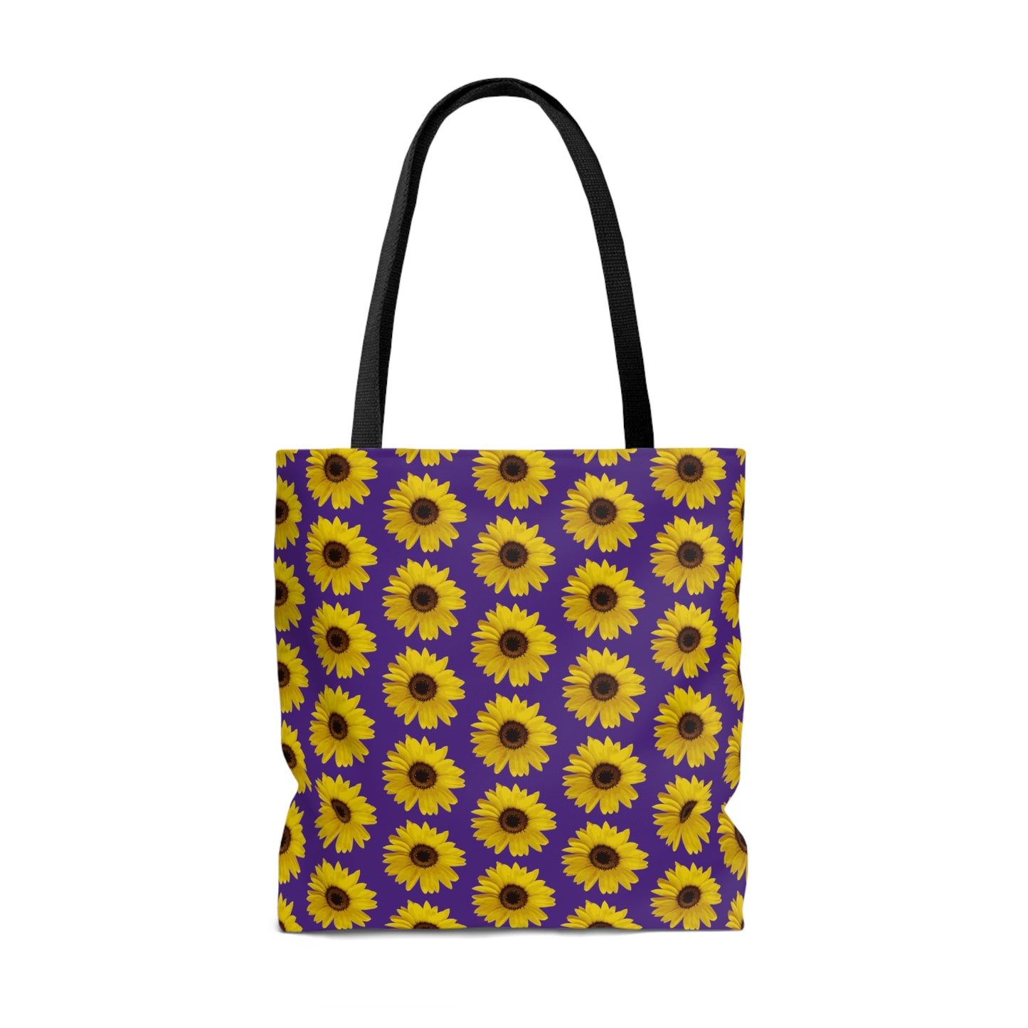 Sunflower Purple Tote Bag