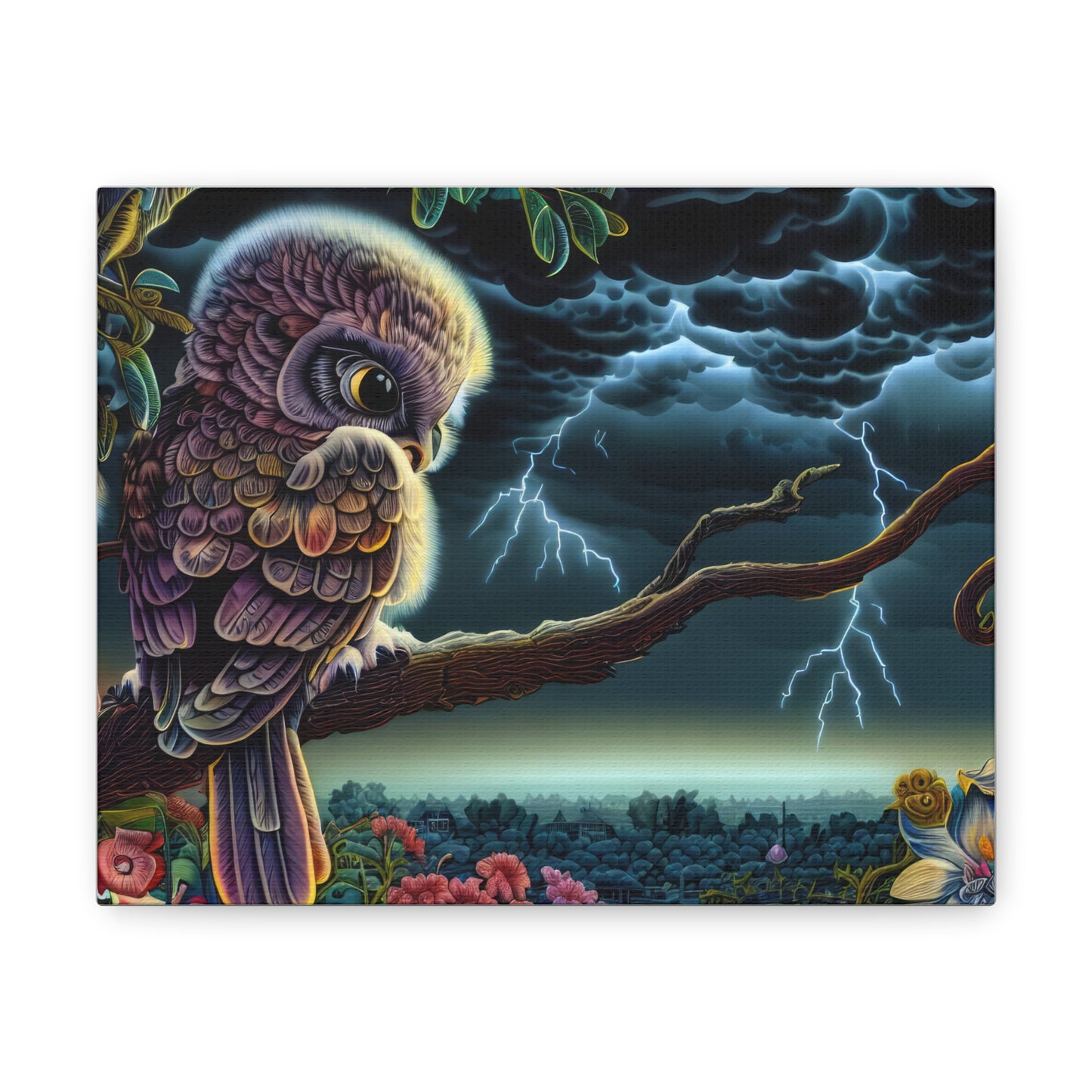 Washington Owl - Canvas Wall Art