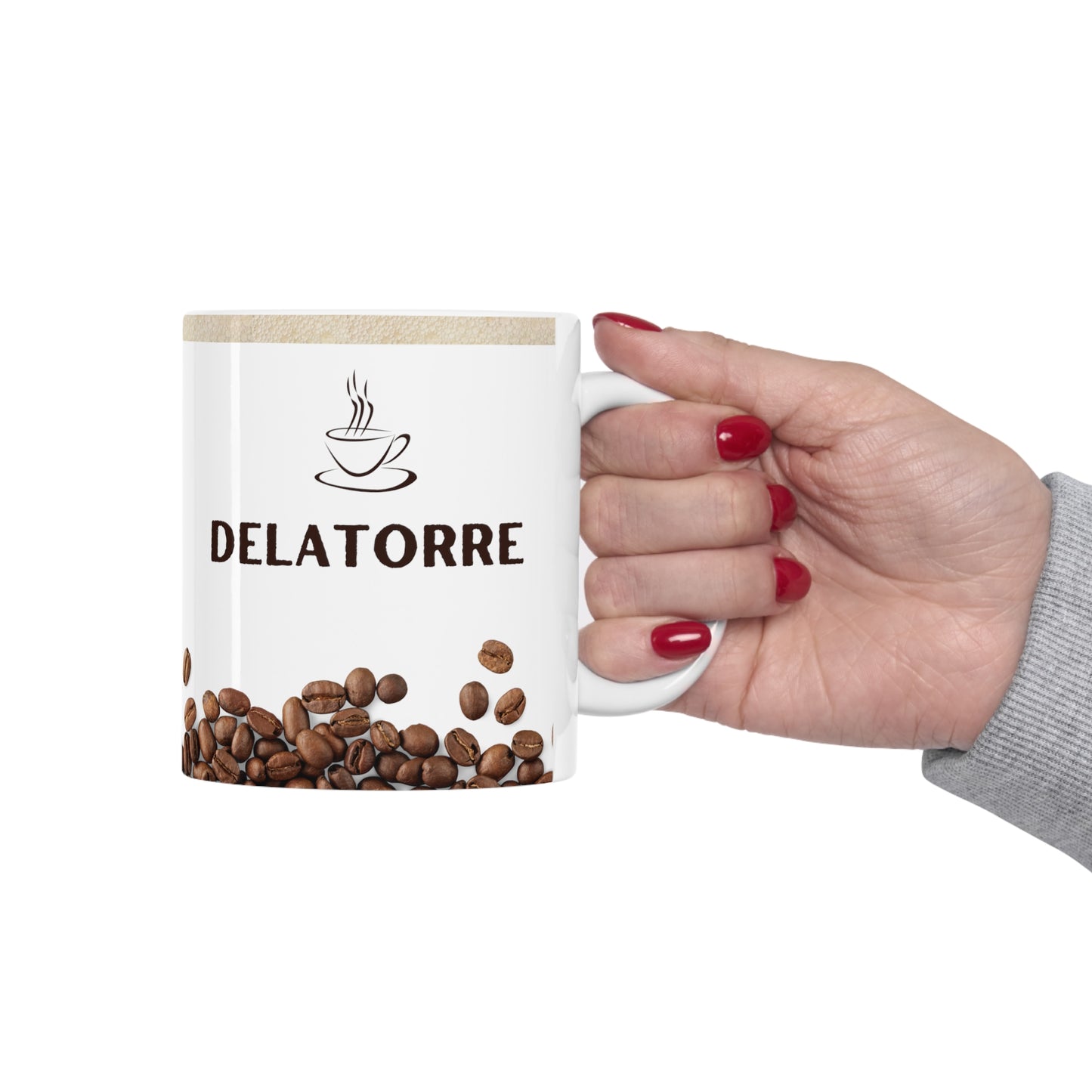 Delatorre Name Coffee Mug 11oz W