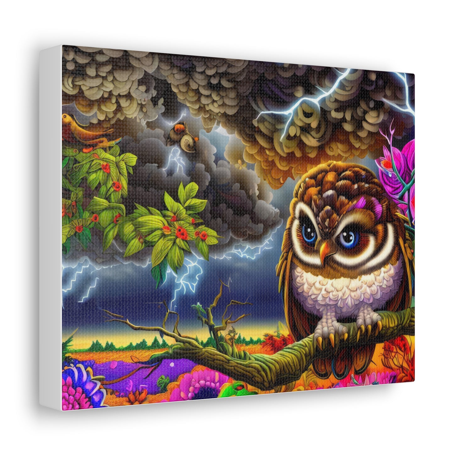 Louisiana Owl - Canvas Wall Art