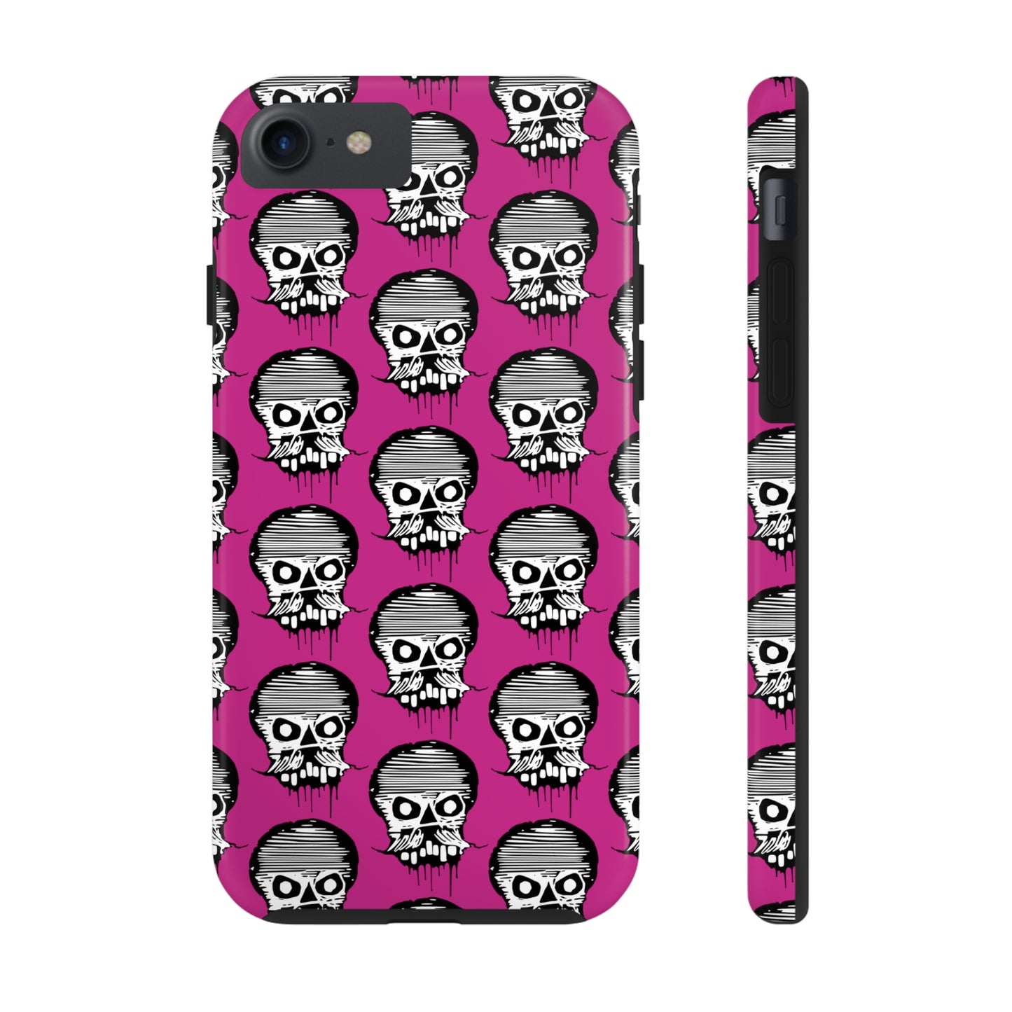 Skull Pink Tough Phone Case