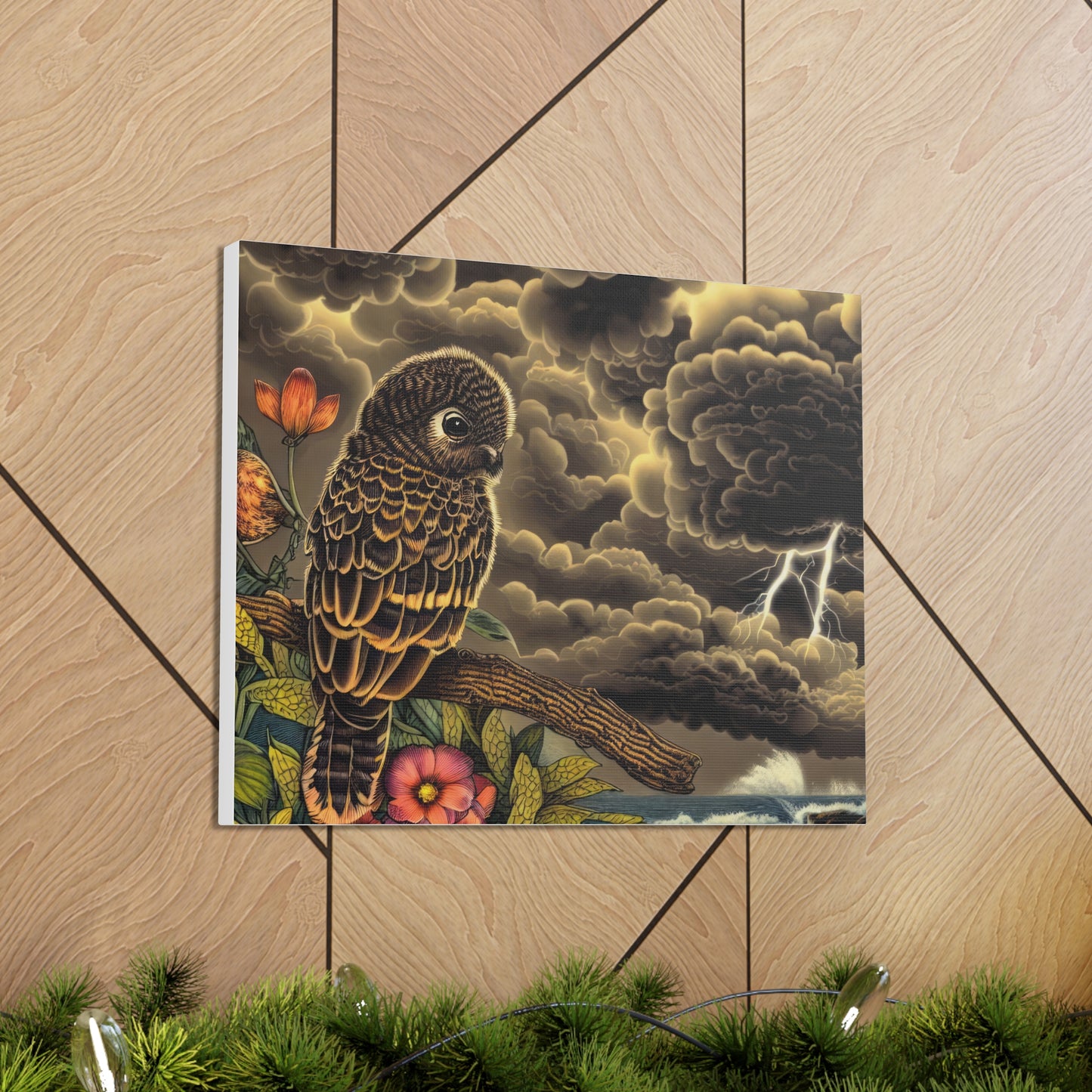 Alabama Owl - Canvas Wall Art