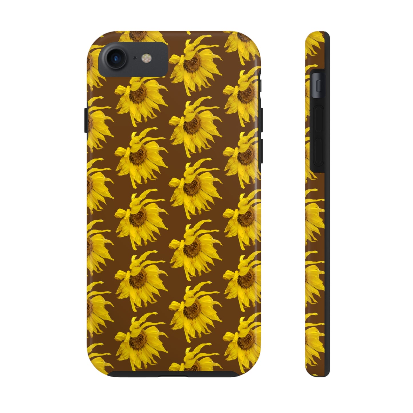 Fall Sunflower Brown Tough Phone Case