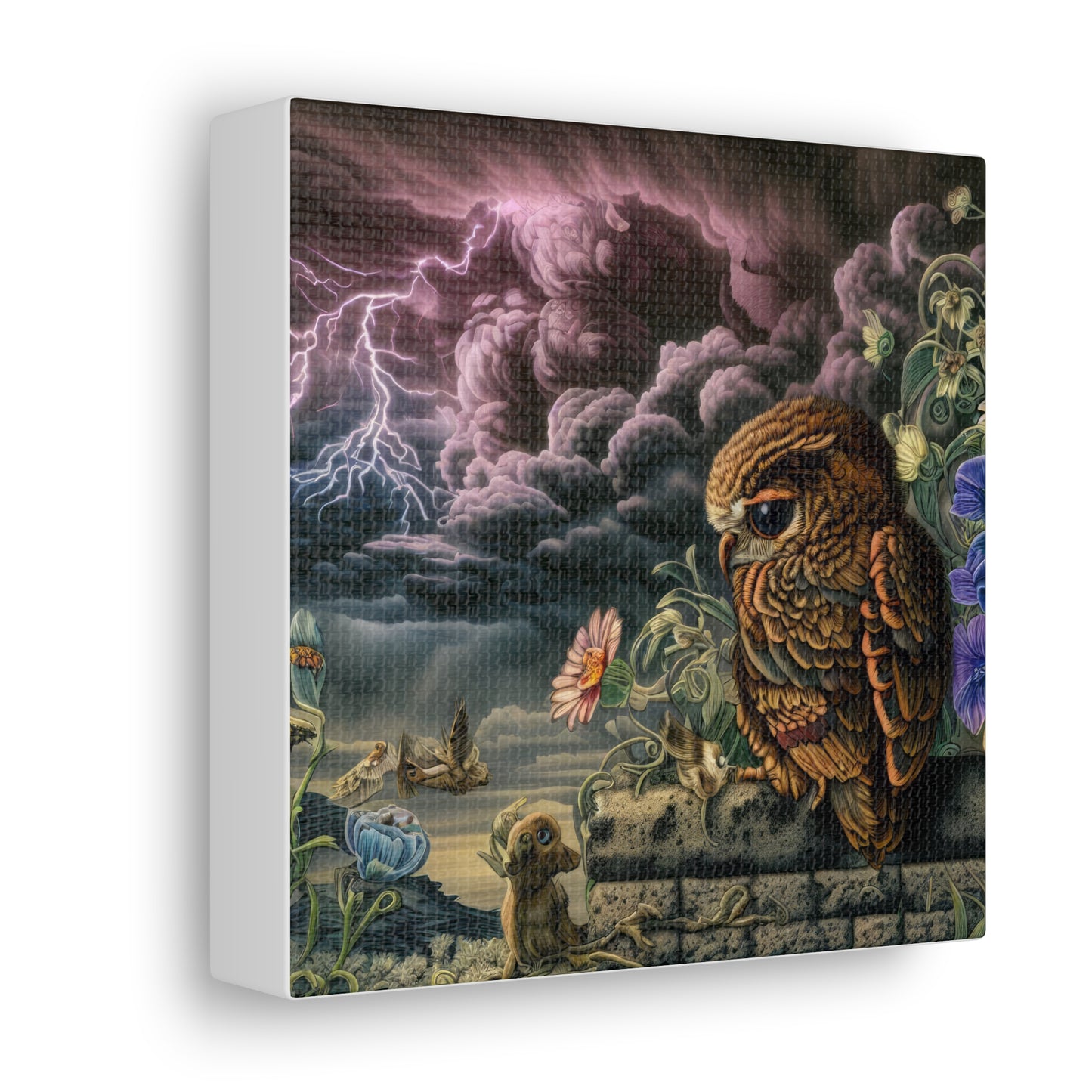 Kentucky Owl - Canvas Wall Art