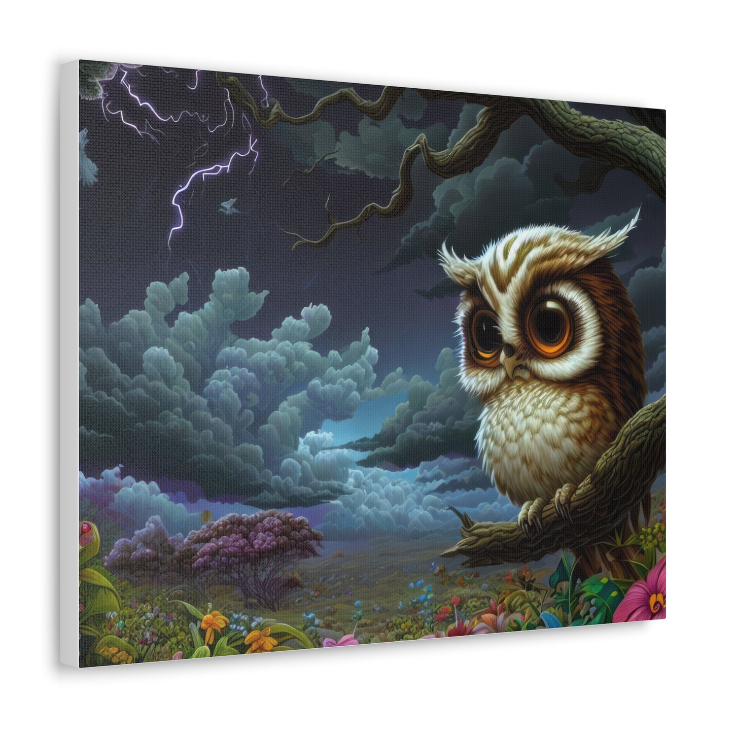 Iowa Owl  - Canvas Wall Art