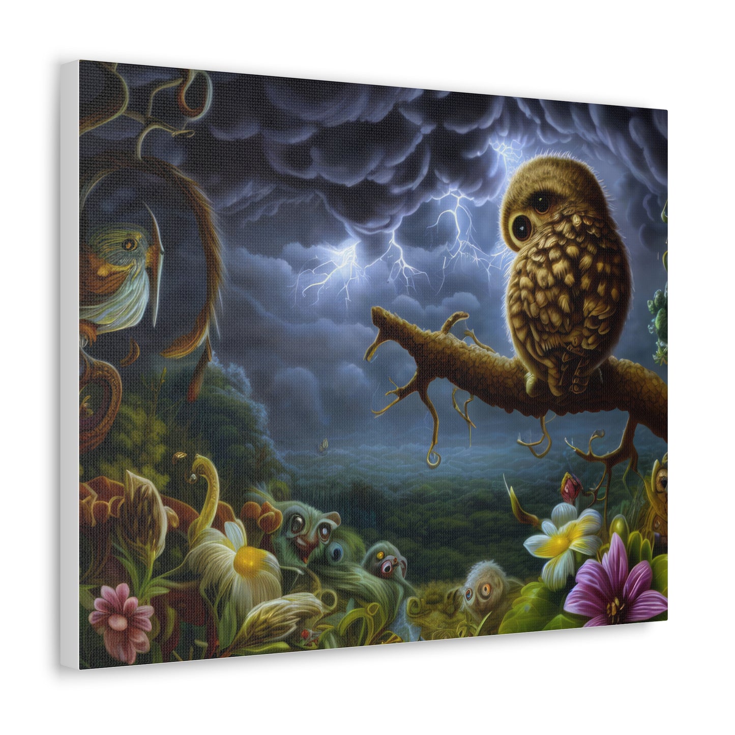 Mississippi Owl - Canvas Wall Art