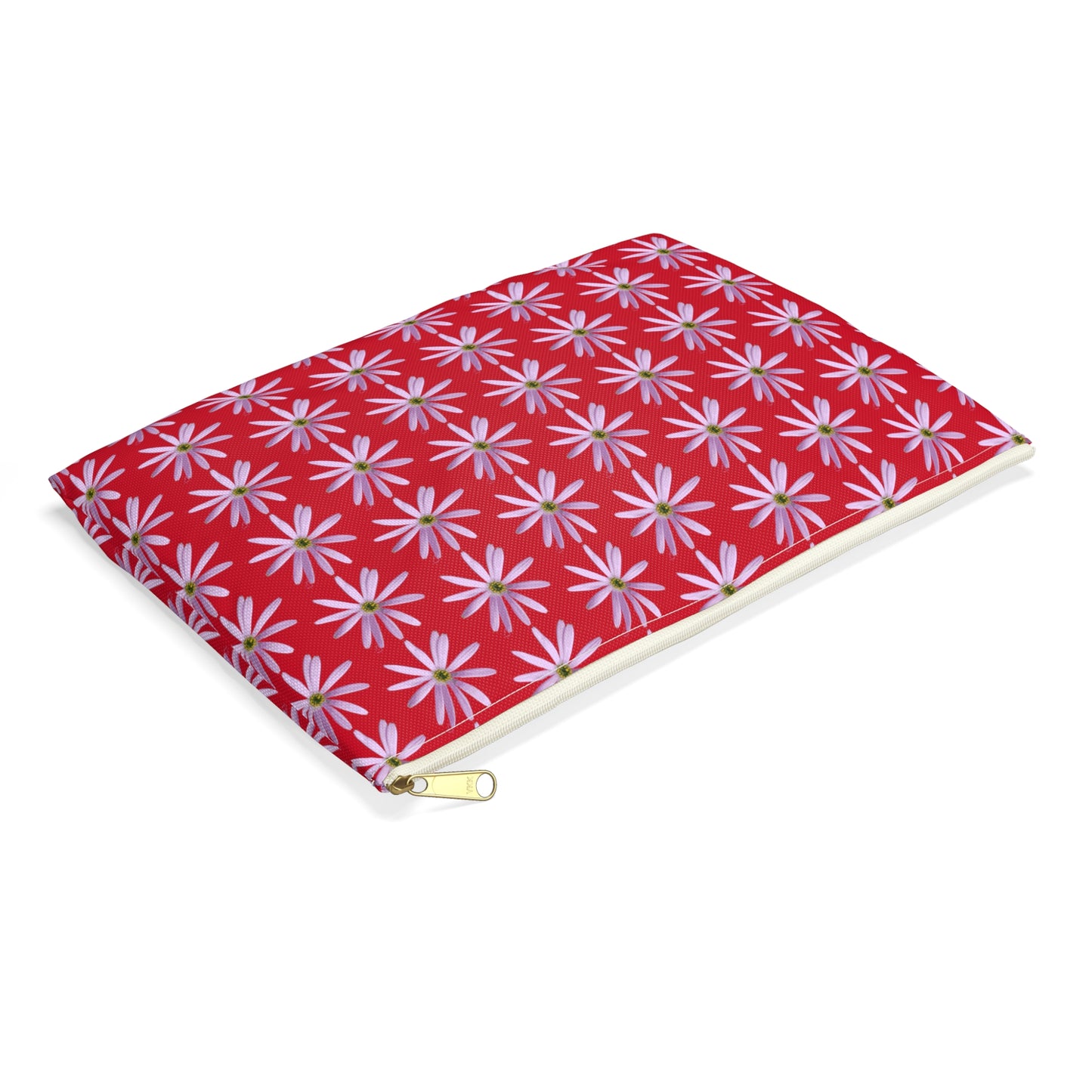 Aster Red Accessory Pouch