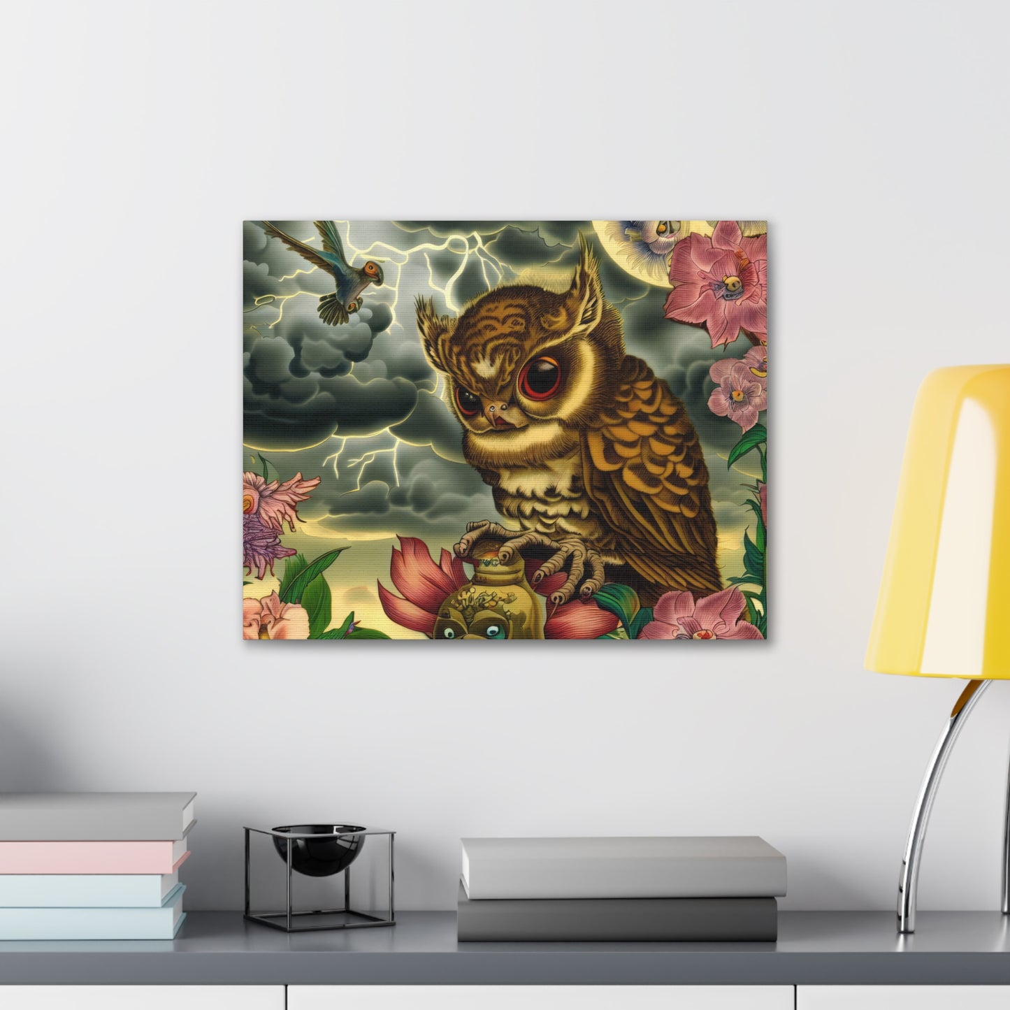 Indiana Owl - Canvas Wall Art