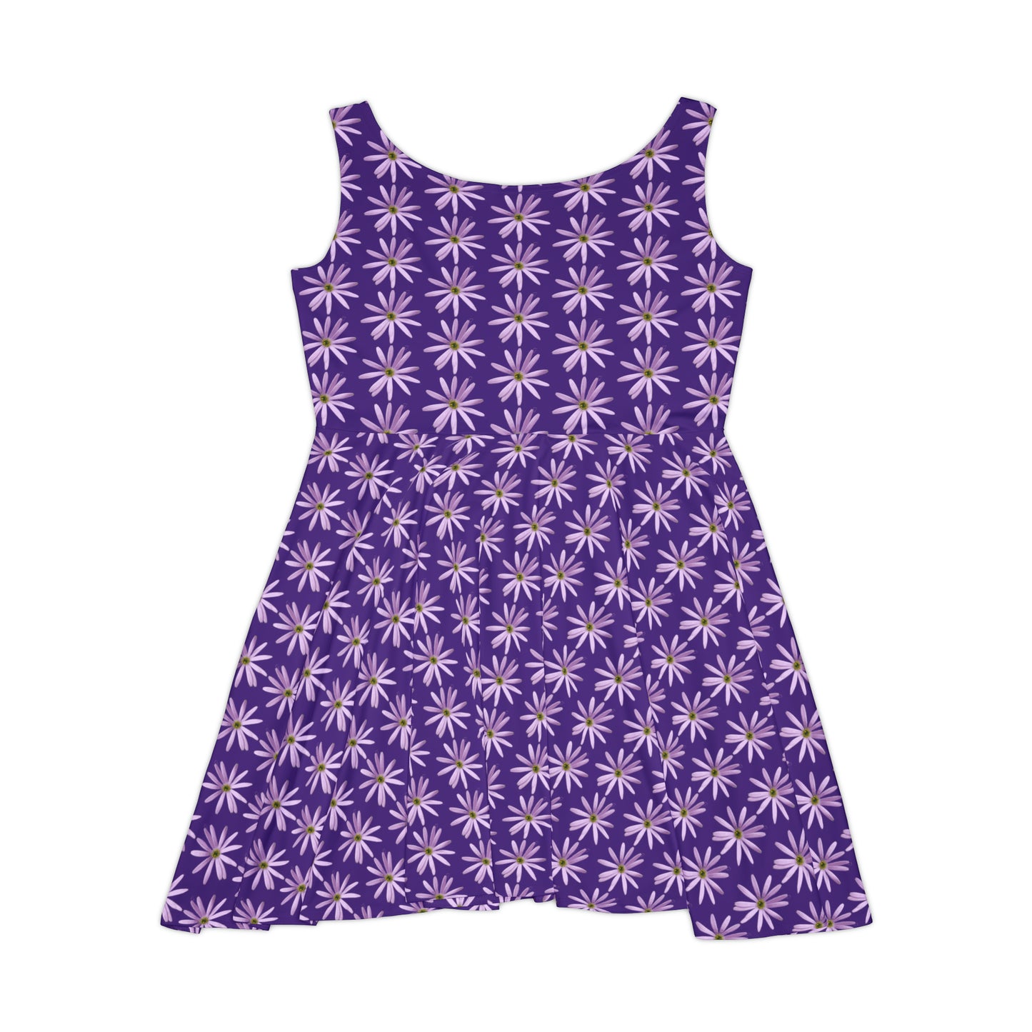 Aster Purple Skater Dress