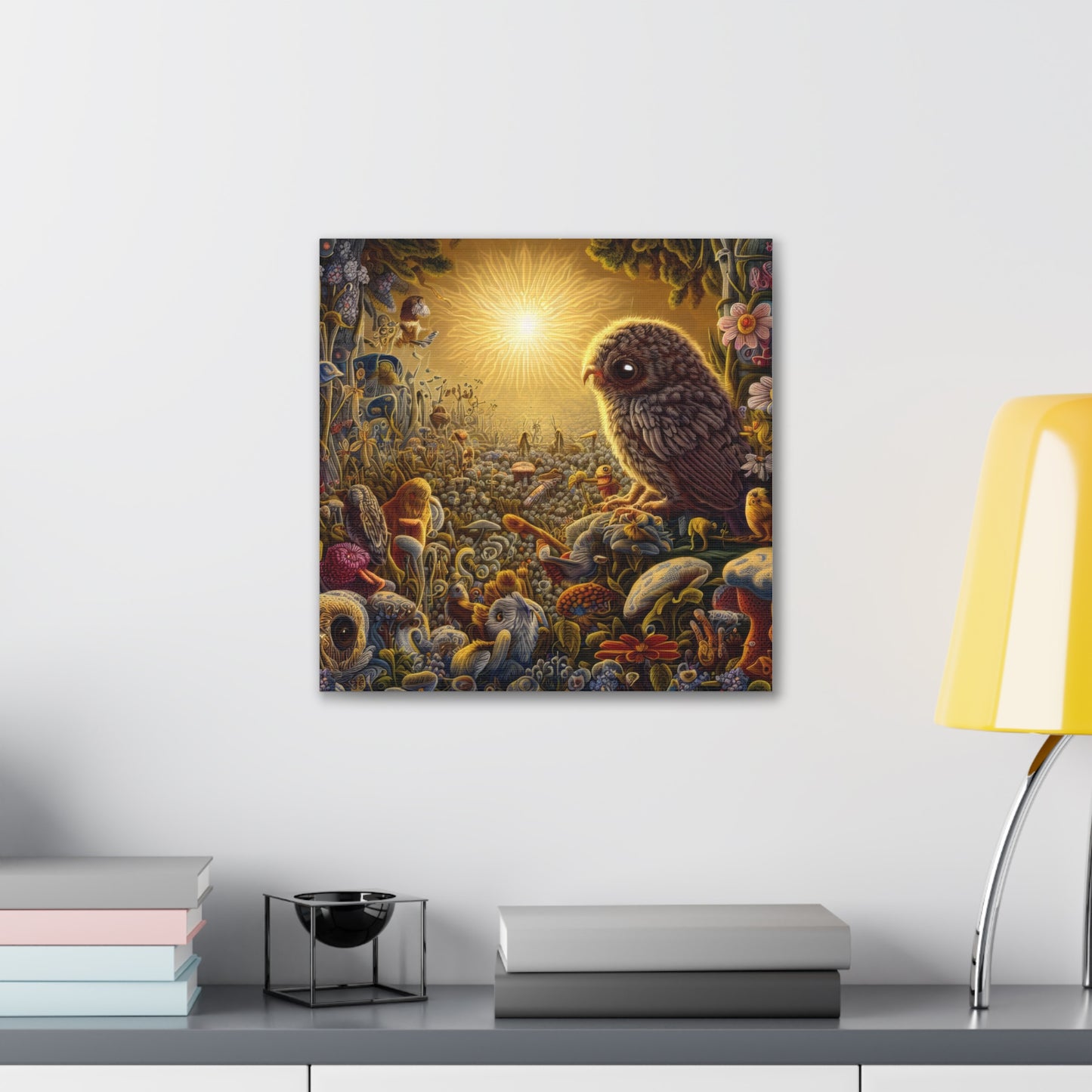 Virginia Owl - Canvas Wall Art