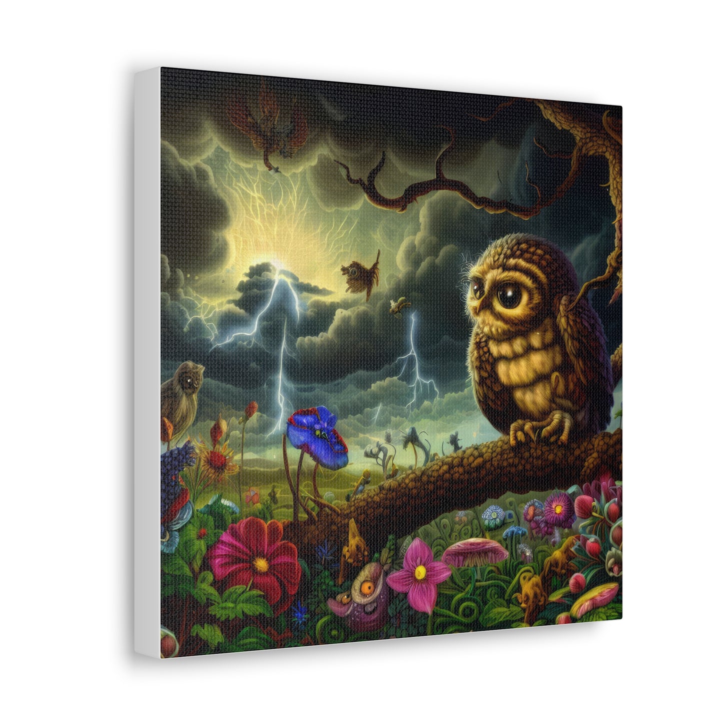 Vermont Owl - Canvas Wall Art