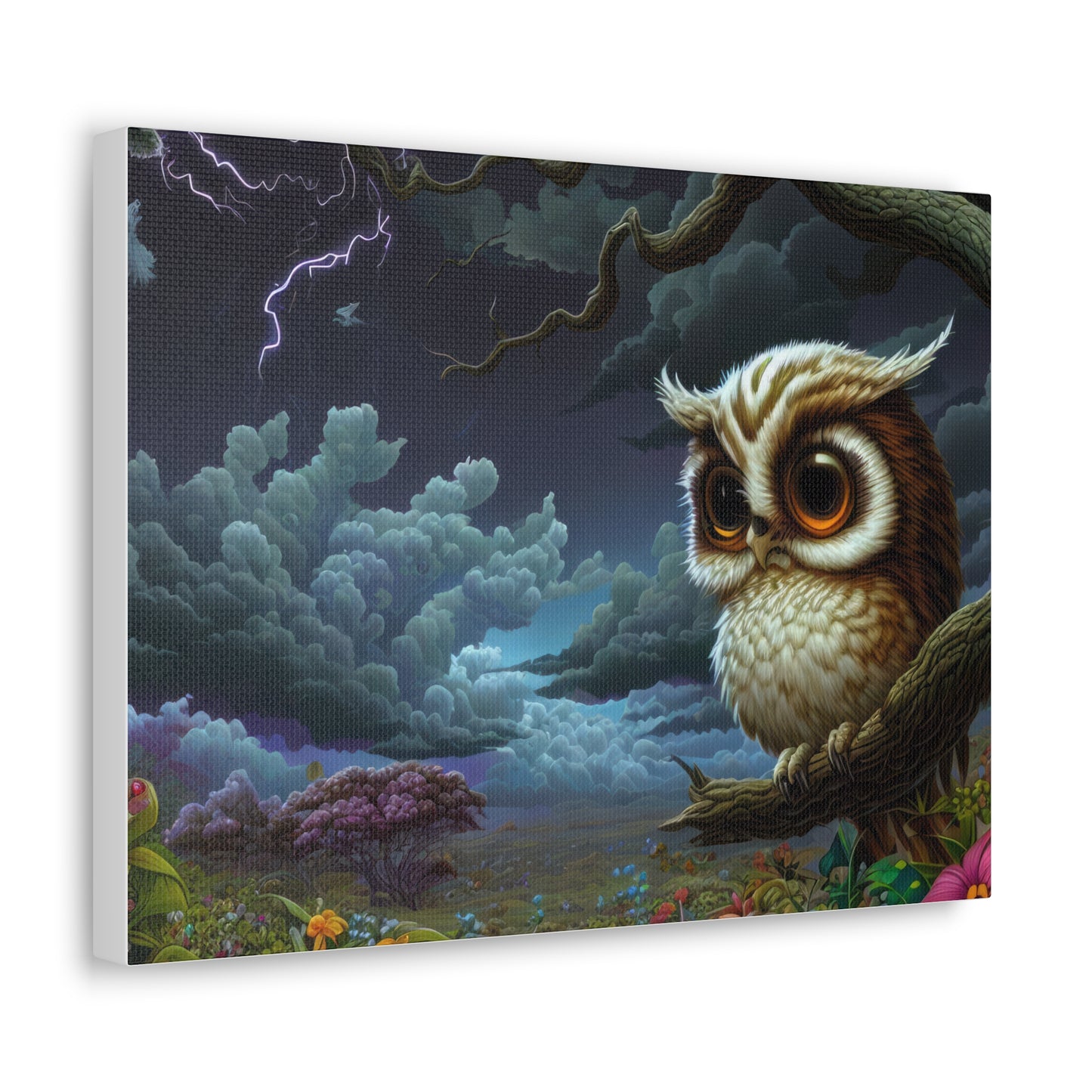 Iowa Owl  - Canvas Wall Art